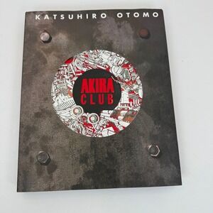 Kodansha Akira Club Book Katsuhiro Otomo Hardcover Black Red Manga Art Book